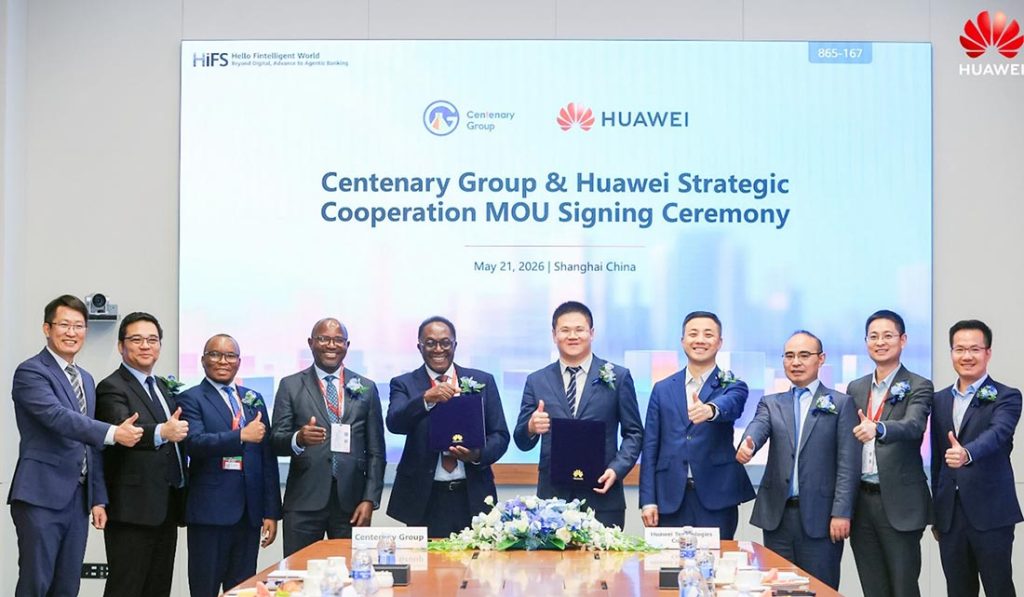 Centenary, Huawei Strike Deal to Transform Banking in Uganda